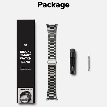 Curea Ringke Metal One Air pentru Samsung Galaxy Watch8 / Watch8 Classic Series, Argintie