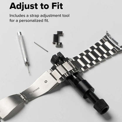 Curea Ringke Metal One Air pentru Samsung Galaxy Watch8 / Watch8 Classic Series, Argintie