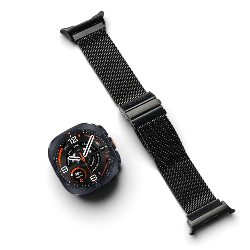 Curea Ringke Metal One Mesh pentru Samsung Galaxy Watch Ultra2, Neagra