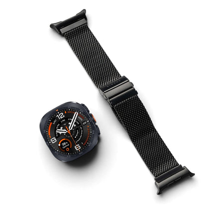 Curea Ringke Metal One Mesh pentru Samsung Galaxy Watch Ultra2, Neagra