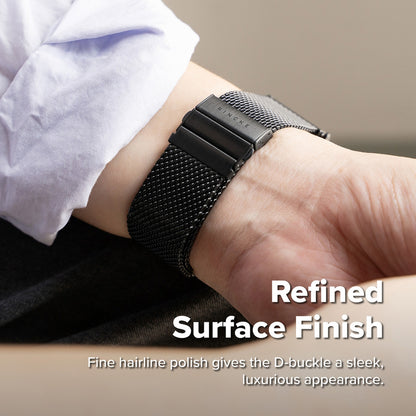 Curea Ringke Metal One Mesh pentru Samsung Galaxy Watch Ultra2, Neagra