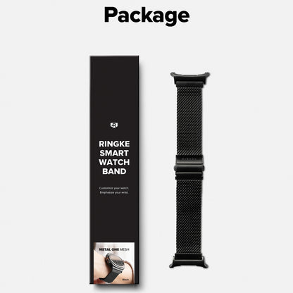 Curea Ringke Metal One Mesh pentru Samsung Galaxy Watch Ultra2, Neagra