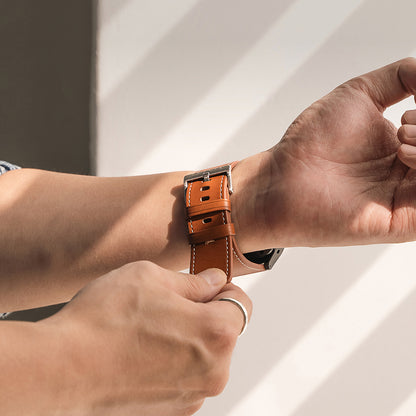 Curea Ringke One Basic Bold pentru Fossil Watch / Mobvoi Watch / Suunto Watch Series, 24mm, Maro