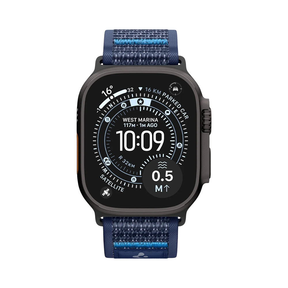 Curea Spigen Athlex Air 2 pentru Apple Watch 49mm / 46mm / 45mm / 44mm Series, Bleumarin AMP10608