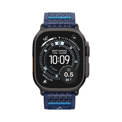 Curea Spigen Athlex Air 2 pentru Apple Watch 49mm / 46mm / 45mm / 44mm Series, Bleumarin AMP10608