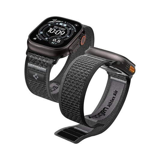 Curea Spigen Athlex Air 2 pentru Apple Watch 49mm / 46mm / 45mm / 44mm Series, Gri AMP11113