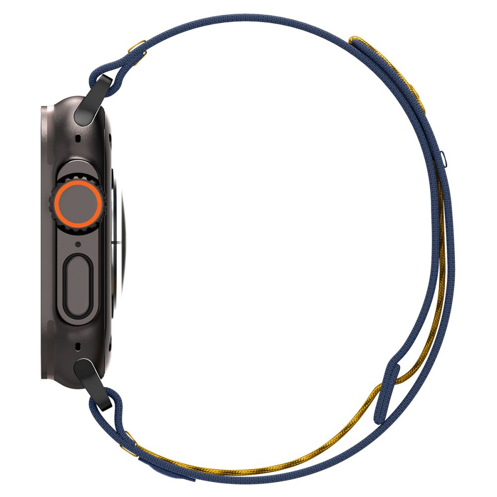 Curea Spigen Athlex Air pentru Apple Watch 49mm / 46mm / 45mm / 44mm Series, Bleumarin