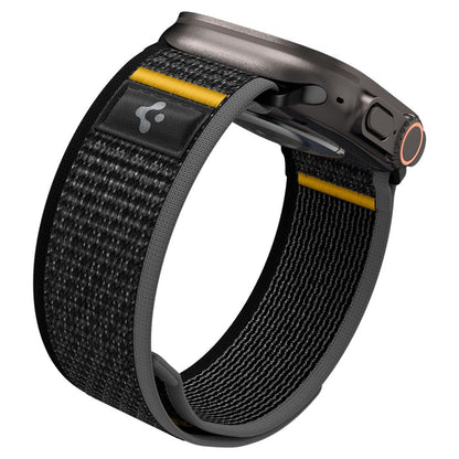 Curea Spigen Athlex Air pentru Apple Watch 49mm / 46mm / 45mm / 44mm Series, Neagra AMP09033