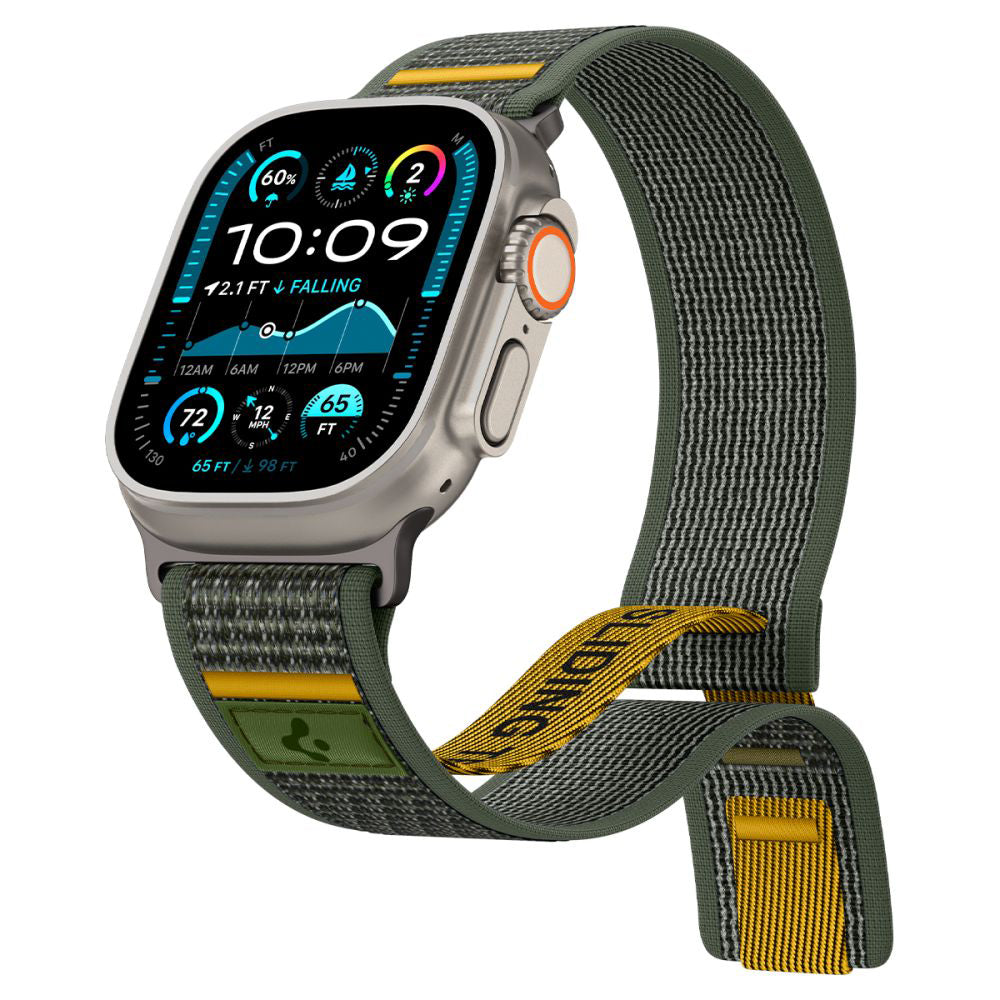 Curea Spigen Athlex Air pentru Apple Watch 49mm / 46mm / 45mm / 44mm Series, Verde