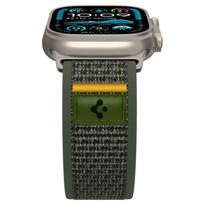 Curea Spigen Athlex Air pentru Apple Watch 49mm / 46mm / 45mm / 44mm Series, Verde