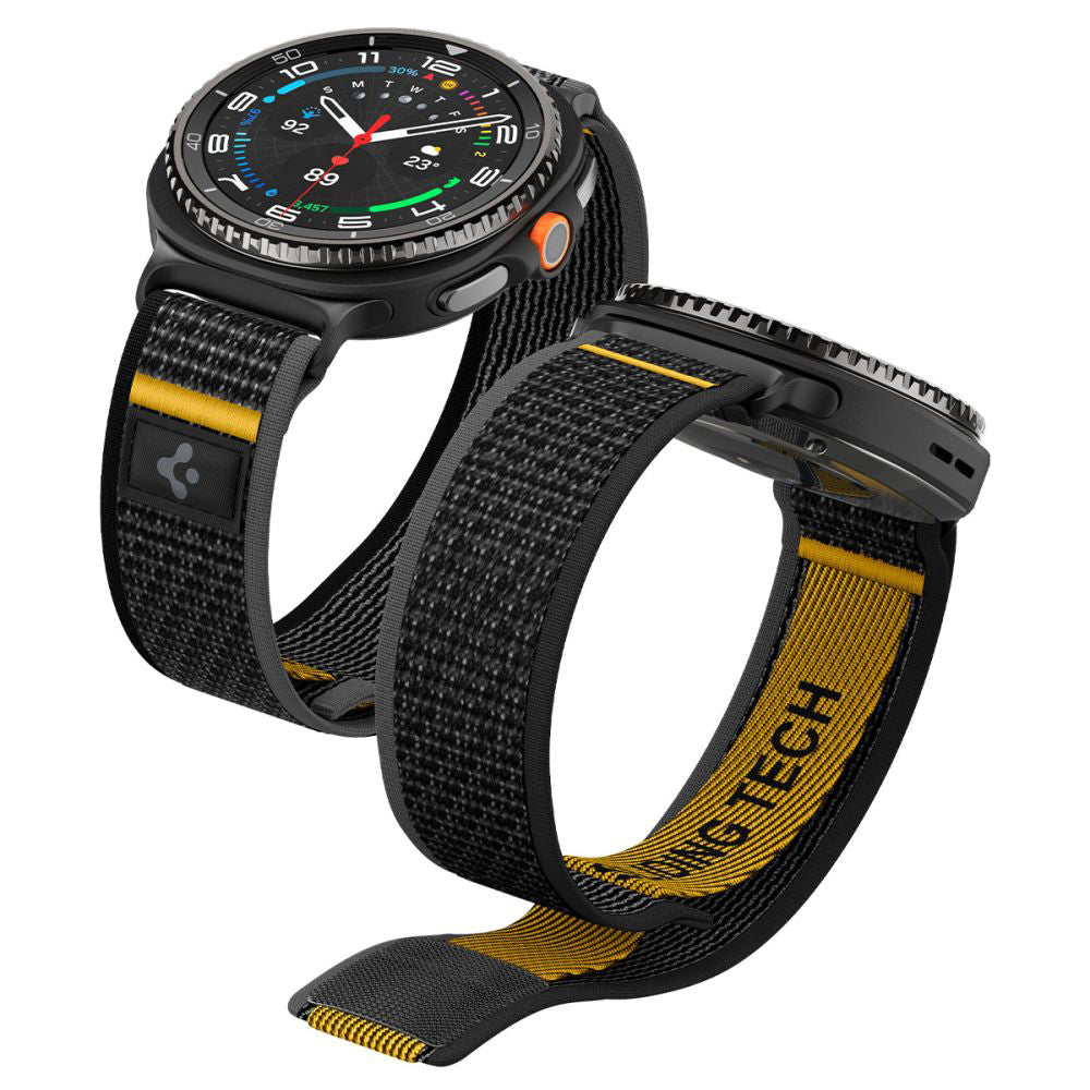 Curea Spigen Athlex Air pentru Samsung Galaxy Watch8 / Watch8 Classic Series, Neagra