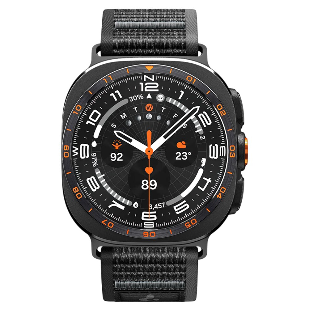 Curea Spigen Athlex Air pentru Samsung Galaxy Watch Ultra Series, Neagra Gri AMP11614