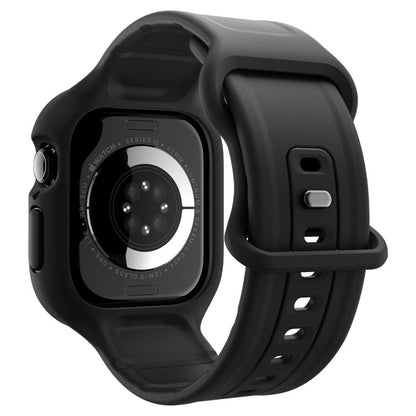 Curea Spigen Caseology Vault pentru Apple Watch Series 10 / 11 46mm, Neagra Mata