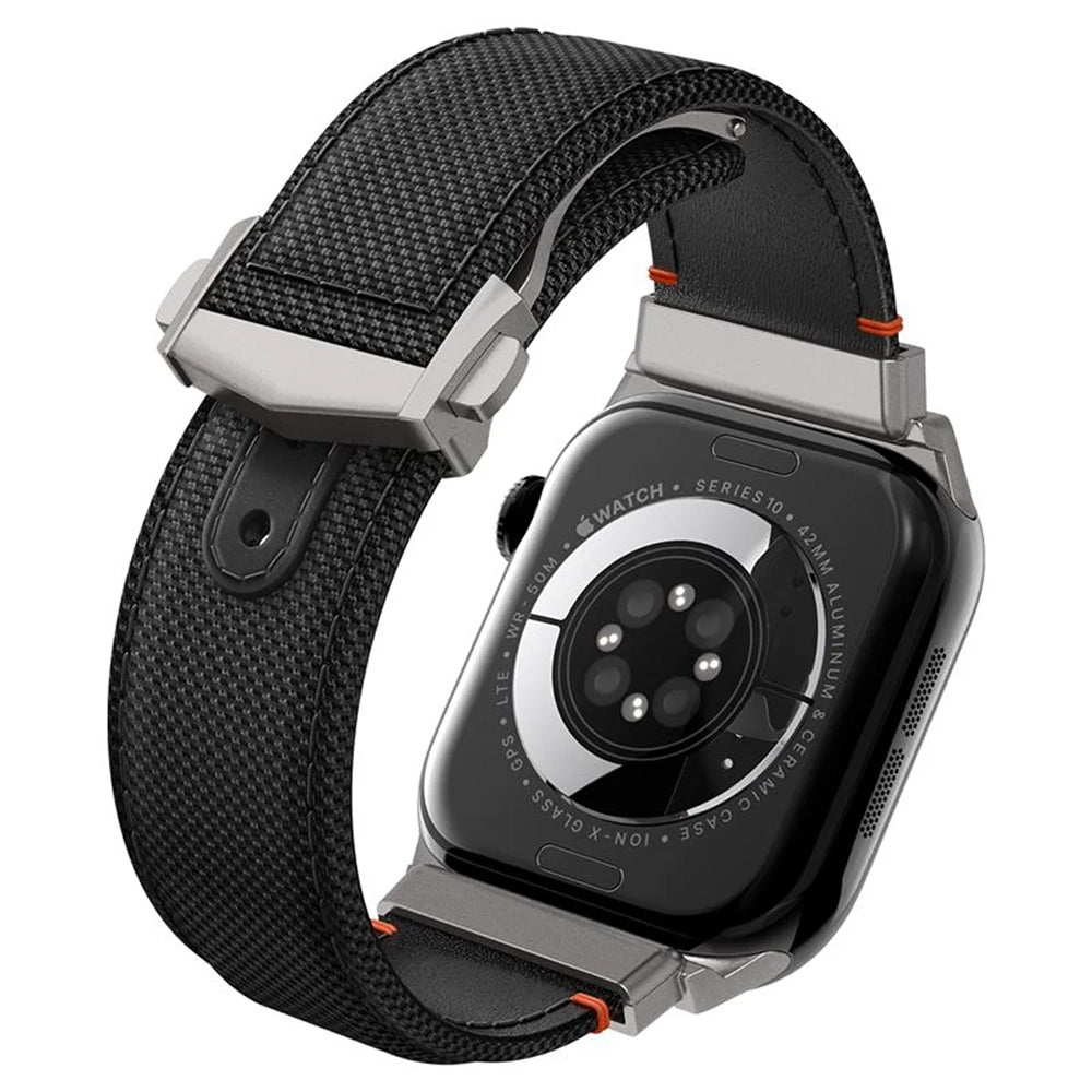 Curea Spigen Classic Fit pentru Apple Watch 49mm / 46mm / 45mm / 44mm / 42mm Series, Neagra AMP09304