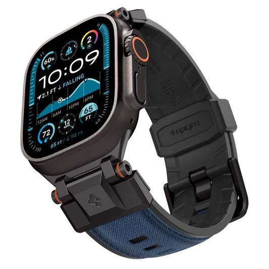 Curea Spigen DuraPro Armor pentru Apple Watch 49mm / 46mm / 45mm / 44mm / 42mm Series, Bleumarin