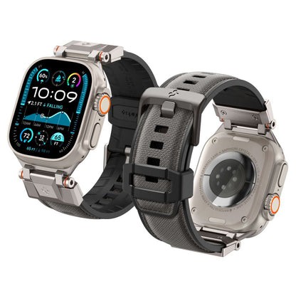 Curea Spigen DuraPro Armor pentru Apple Watch 49mm / 46mm / 45mm / 44mm / 42mm Series, Gri AMP09104