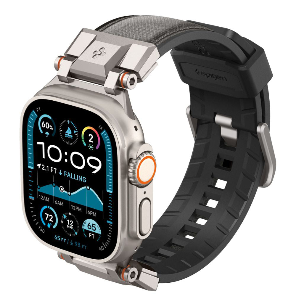 Curea Spigen DuraPro Armor pentru Apple Watch 49mm / 46mm / 45mm / 44mm / 42mm Series, Gri AMP09104