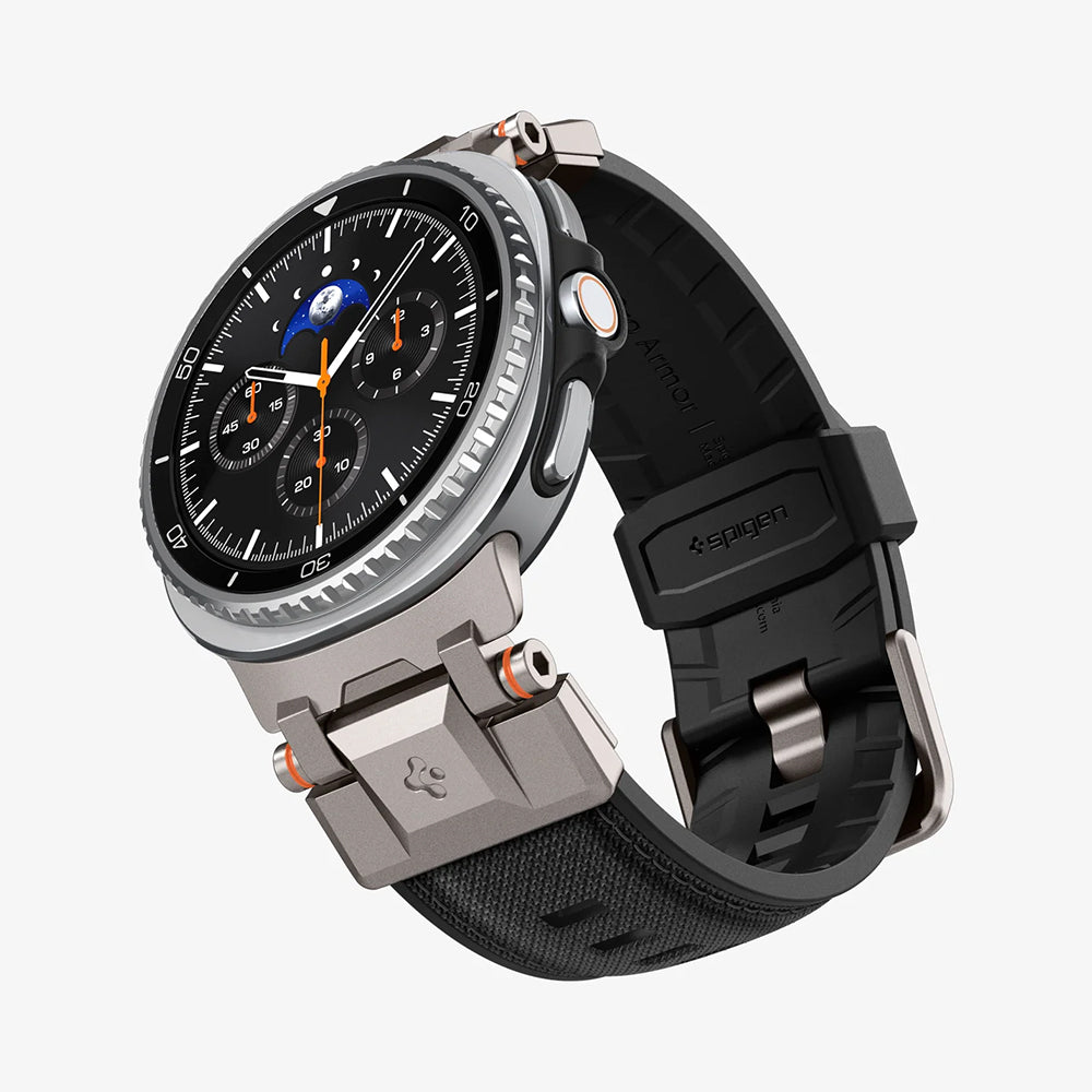 Curea Spigen DuraPro Armor pentru Samsung Galaxy Watch9 / Watch8 / Watch8 Classic Series, Gri AMP10118