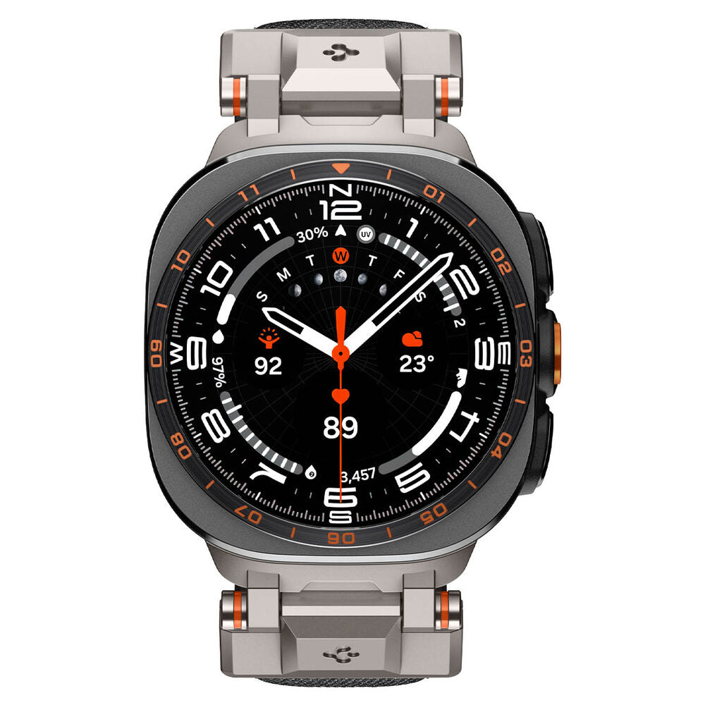 Curea Spigen DuraPro Armor pentru Samsung Galaxy Watch Ultra Series, Neagra AMP11615