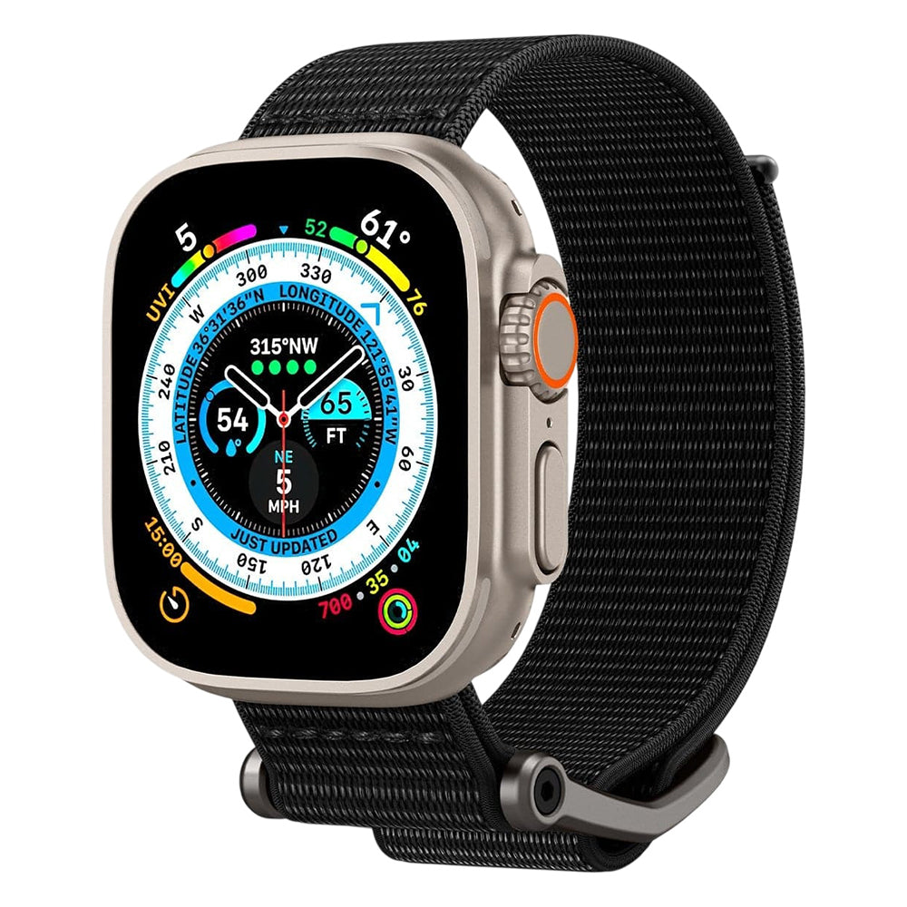 Curea Spigen DuraPro Flex pentru Apple Watch 49mm / 46mm / 45mm / 44mm Series, Neagra AMP02465