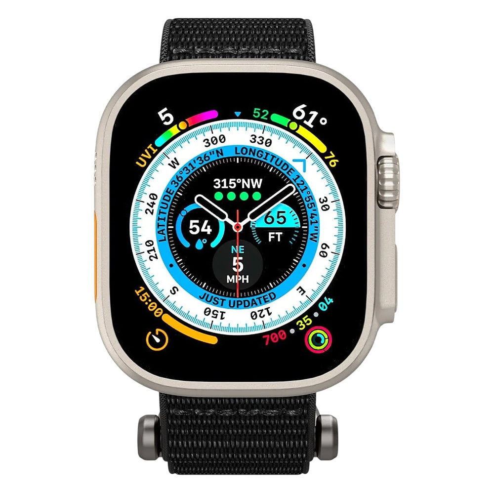 Curea Spigen DuraPro Flex pentru Apple Watch 49mm / 46mm / 45mm / 44mm Series, Neagra AMP02465