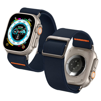 Curea Spigen Fit Lite Ultra pentru Apple Watch 49mm / 46mm / 45mm / 44mm / 42mm Series, Bleumarin