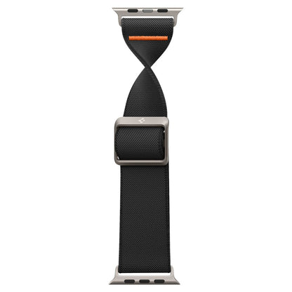 Curea Spigen Fit Lite Ultra pentru Apple Watch 49mm / 46mm / 45mm / 44mm / 42mm Series, Neagra AMP05983