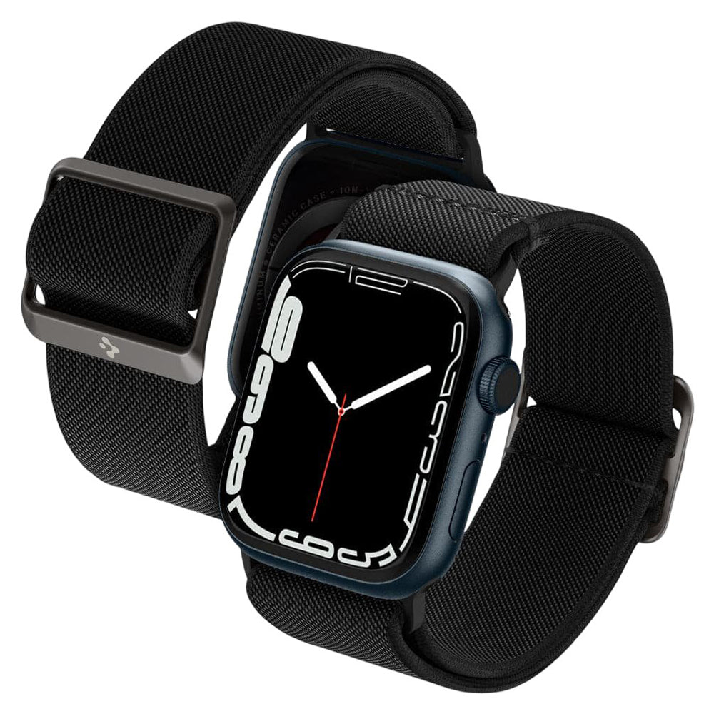 Curea Spigen Lite Fit pentru Apple Watch 42mm / 41mm / 40mm Series, Neagra AMP02290