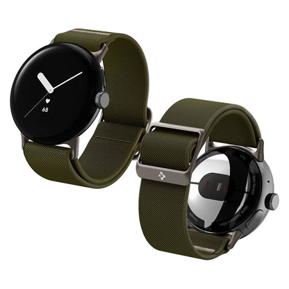 Curea Spigen Lite Fit pentru Google Pixel Watch 41mm Series, Kaki AMP07608