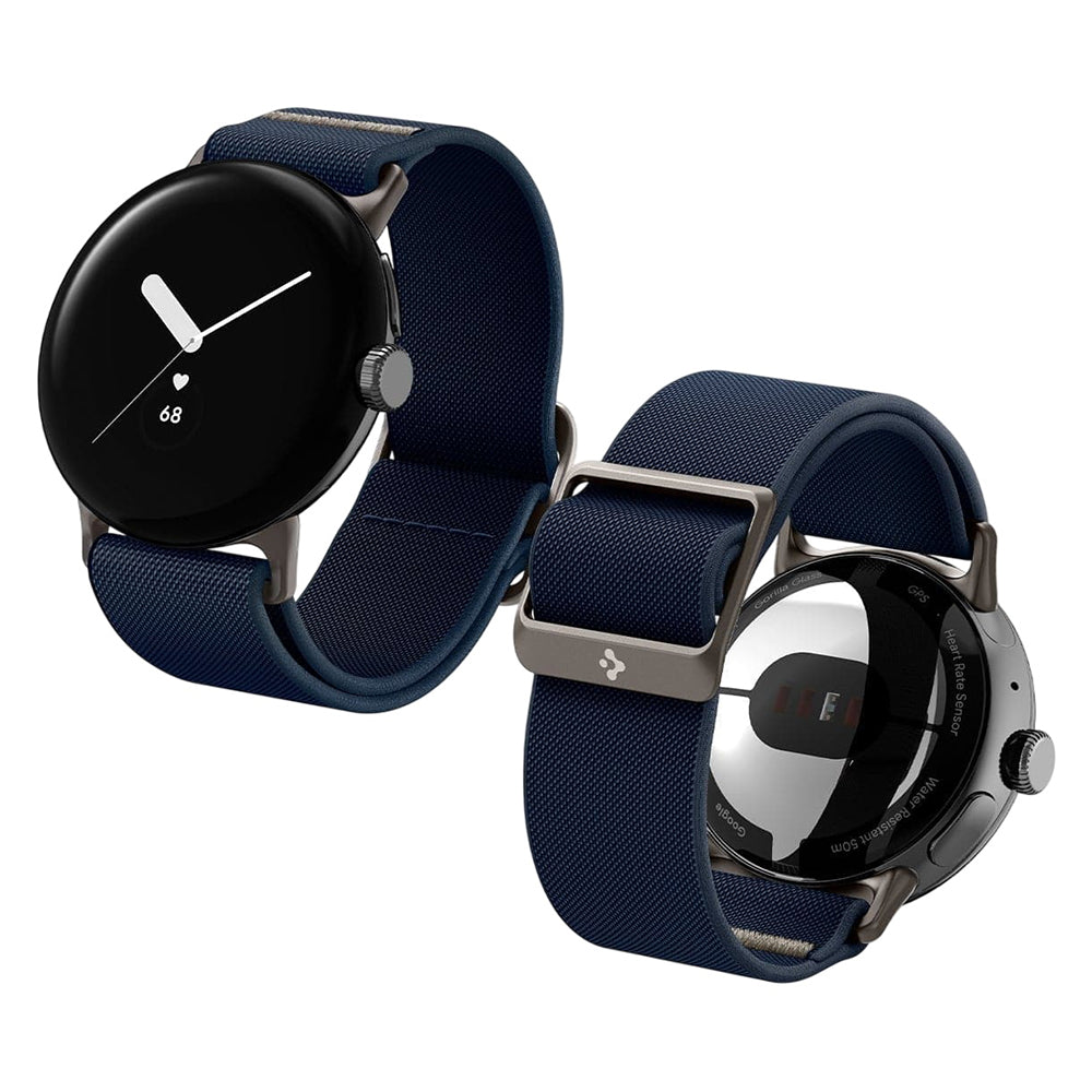 Curea Spigen Lite Fit pentru Google Pixel Watch 45mm Series, Bleumarin AMP07607