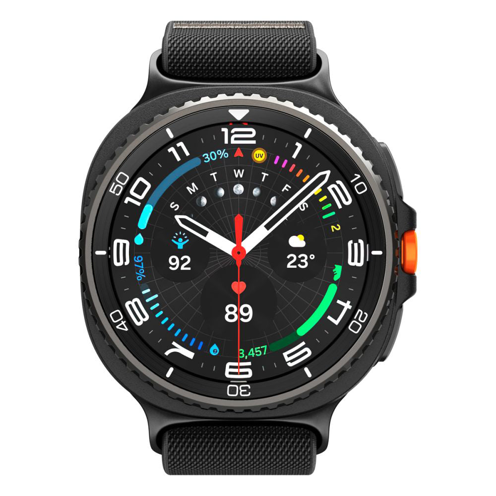 Curea Spigen Lite Fit pentru Samsung Galaxy Watch8 / Watch8 Classic Series, Neagra AMP10117
