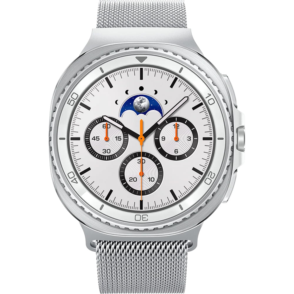 Curea Spigen Metal Fit pentru  Samsung Galaxy Watch9 / Watch8 / Watch8 Classic Series, Argintie AMP10121