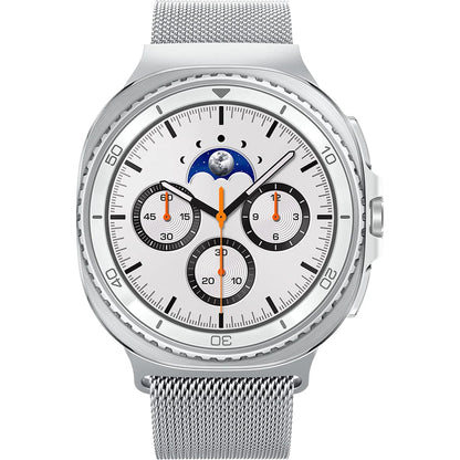 Curea Spigen Metal Fit pentru  Samsung Galaxy Watch9 / Watch8 / Watch8 Classic Series, Argintie AMP10121