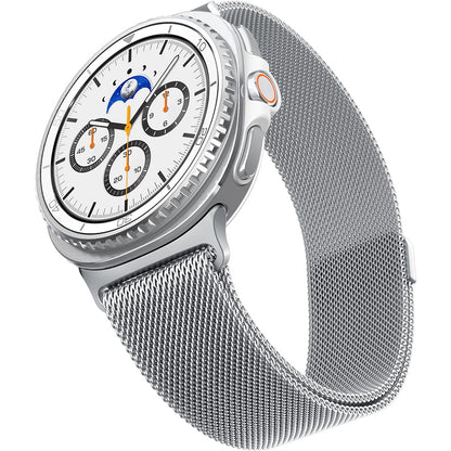 Curea Spigen Metal Fit pentru  Samsung Galaxy Watch9 / Watch8 / Watch8 Classic Series, Argintie AMP10121