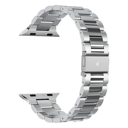 Curea Spigen Modern Fit 316L pentru Apple Watch 49mm / 46mm / 45mm / 44mm / 42mm Series, Argintie AMP06356