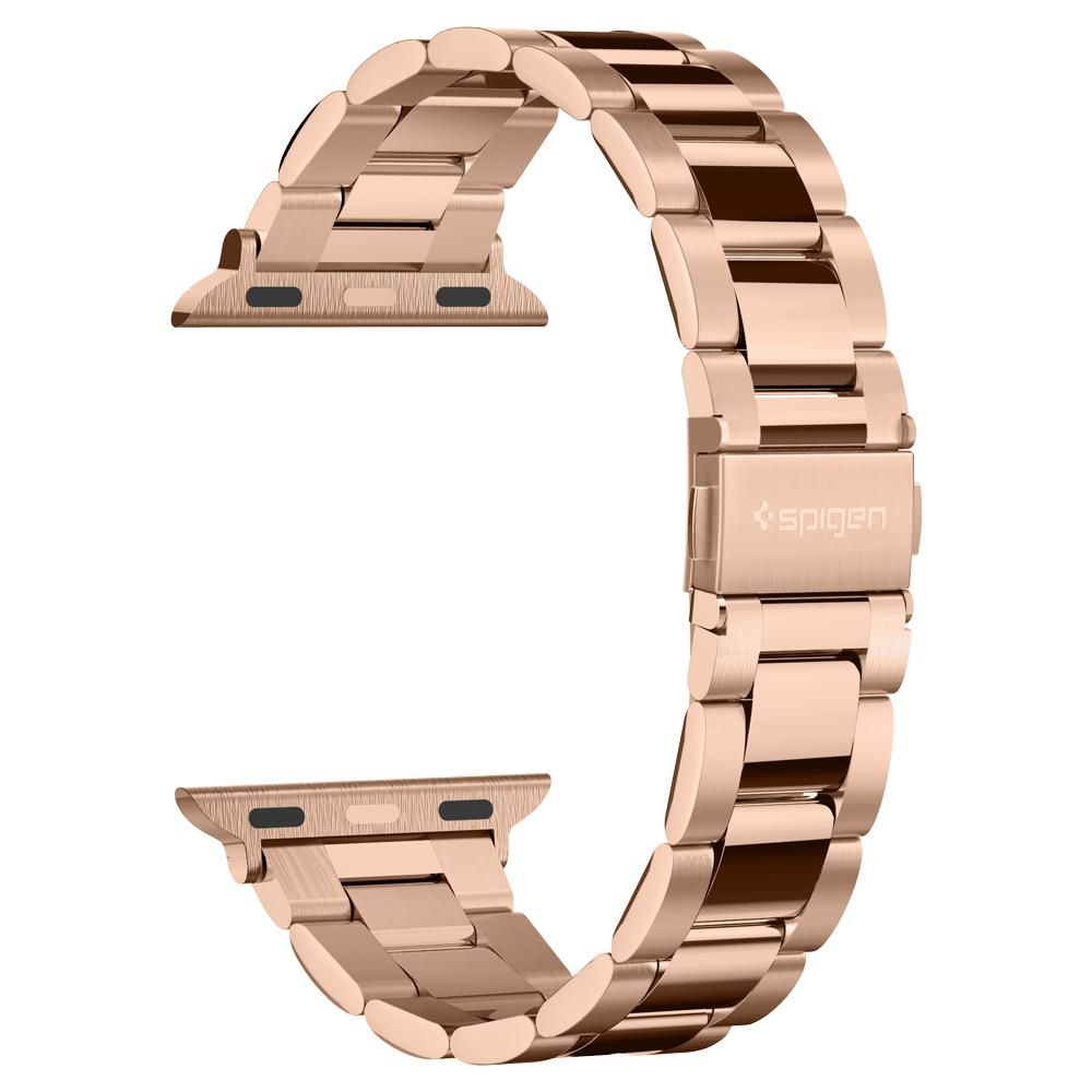 Curea Spigen Modern Fit pentru Apple Watch 42mm / 41mm / 40mm / 38mm Series, Roz Aurie 061MP25944