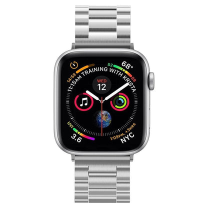 Curea Spigen Modern Fit pentru Apple Watch 49mm / 46mm / 45mm / 44mm / 42mm Series, Argintie