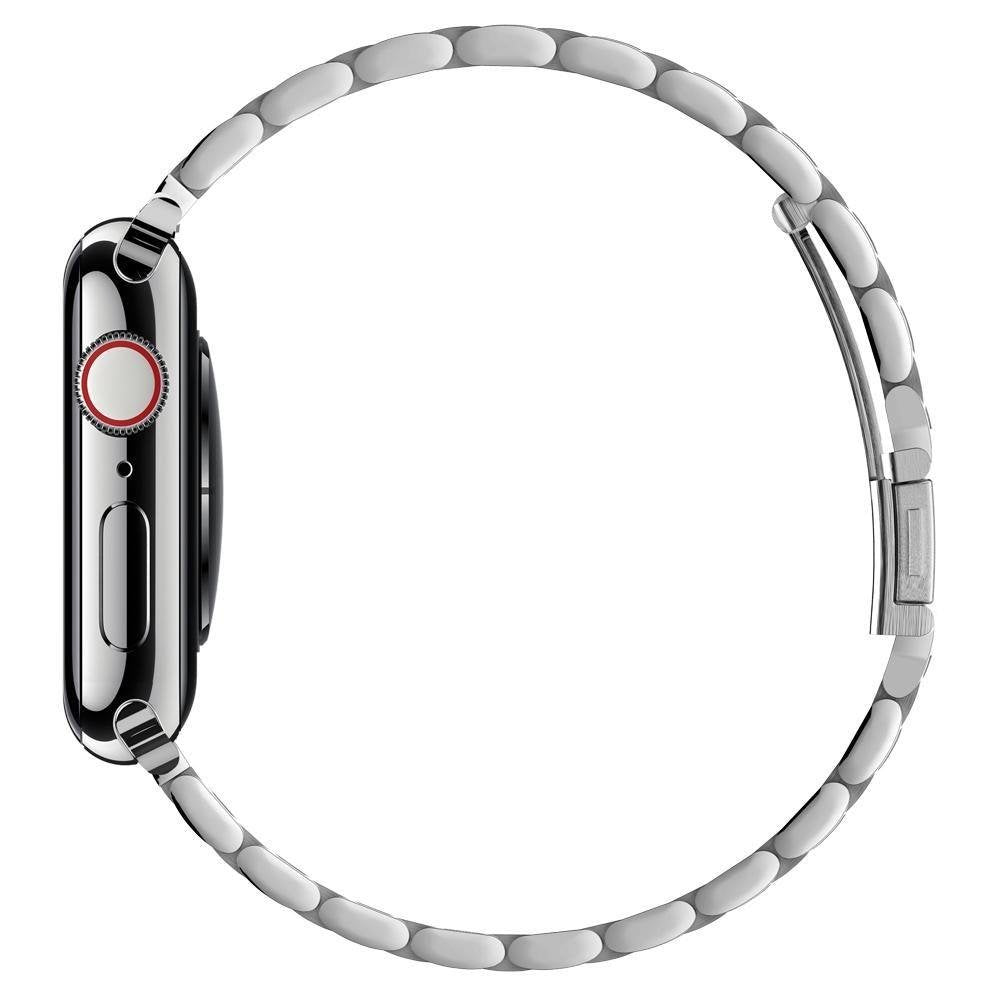Curea Spigen Modern Fit pentru Apple Watch 49mm / 46mm / 45mm / 44mm / 42mm Series, Argintie