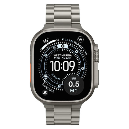 Curea Spigen Modern Fit Titanium pentru Apple Watch 49mm / 46mm / 45mm / 44mm Series, Gri AMP09105