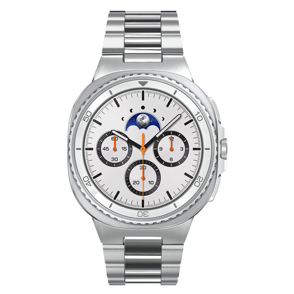 Curea Spigen Modern Fit pentru Samsung Galaxy Watch8 / Watch8 Classic Series, Argintie AMP10120