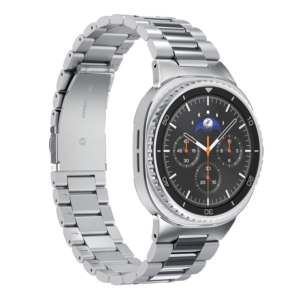 Curea Spigen Modern Fit pentru Samsung Galaxy Watch8 / Watch8 Classic Series, Argintie AMP10120
