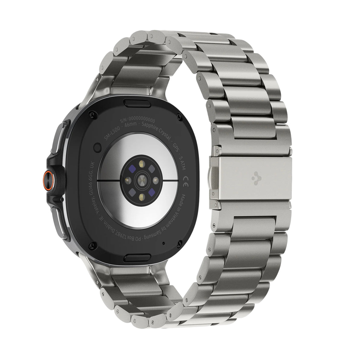 Curea Spigen Modern Fit pentru Samsung Galaxy Watch9 / Watch8 / Watch8 Classic Series, Gri AMP10122