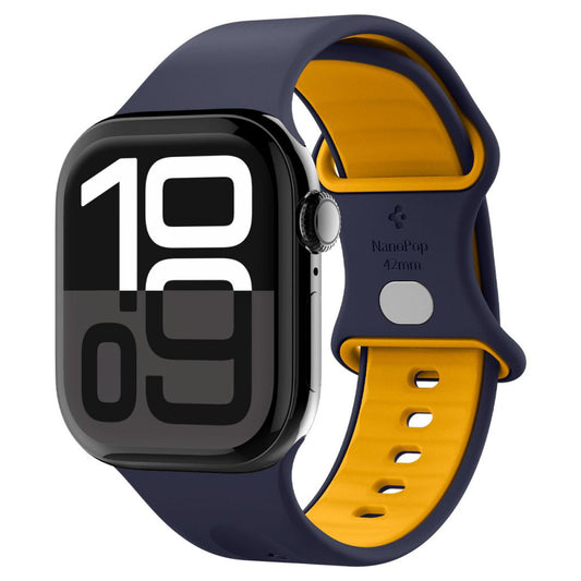 Curea Spigen Nano Pop pentru Apple Watch 42mm / 41mm / 40mm / 38mm Series, Bleumarin