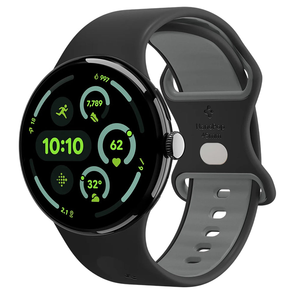 Curea Spigen Nano Pop pentru Google Pixel Watch 41mm Series, Neagra AMP09486