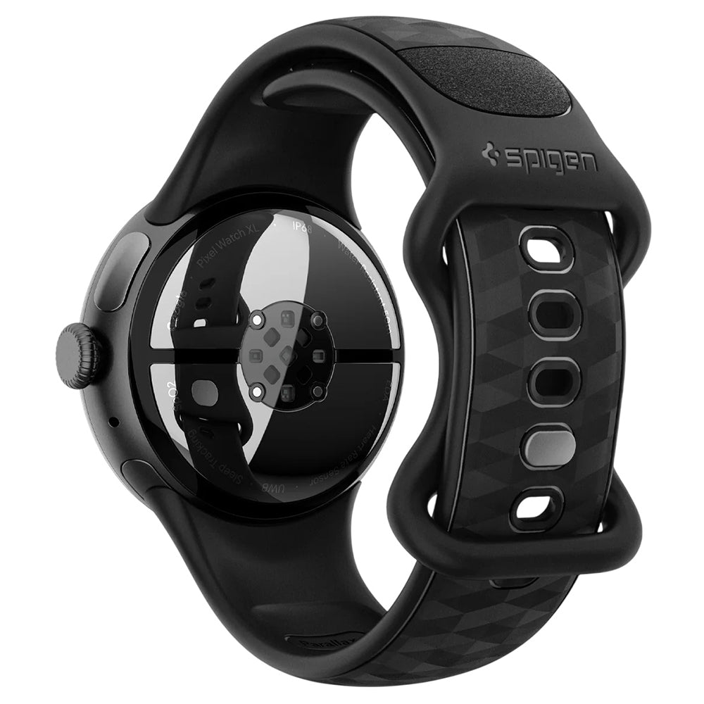 Curea Spigen Parallax pentru Google Pixel Watch 45mm Series, Neagra Mata AMP10192