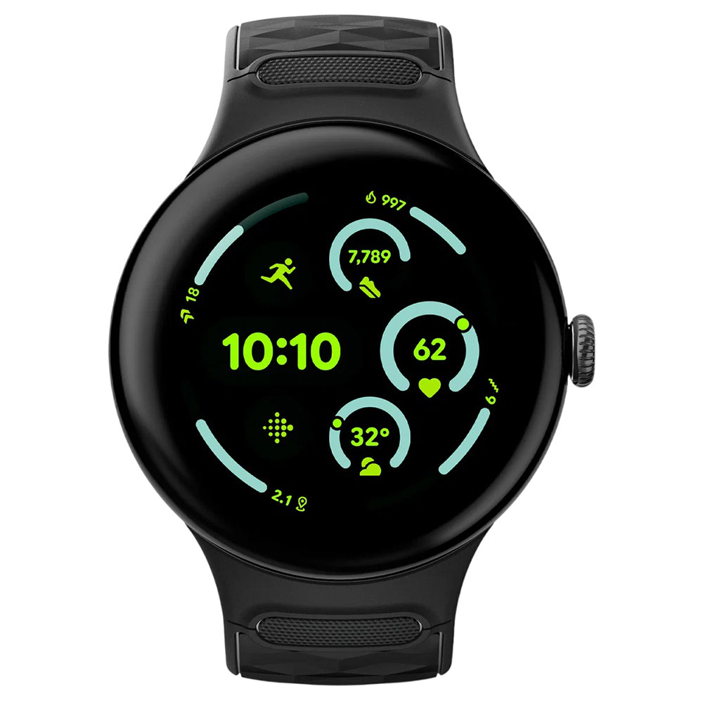 Curea Spigen Parallax pentru Google Pixel Watch 45mm Series, Neagra Mata AMP10192