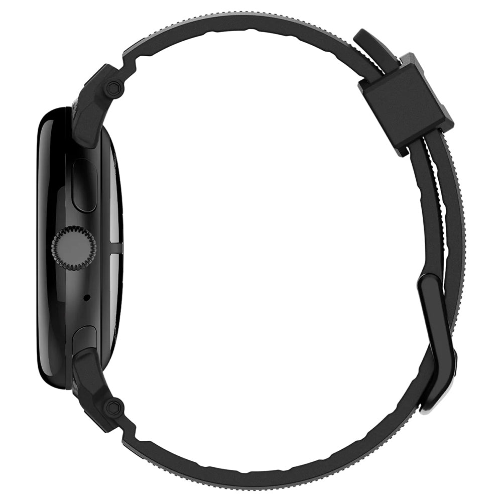 Curea Spigen Rugged pentru Google Pixel Watch 41mm Series, Neagra AMP07556