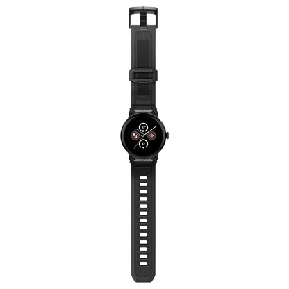 Curea Spigen Rugged pentru Google Pixel Watch 41mm Series, Neagra AMP07556