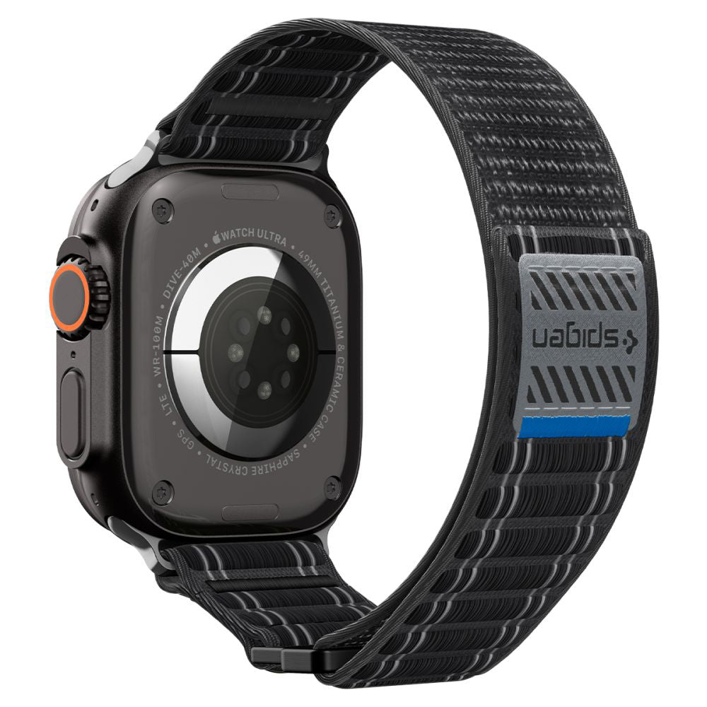 Curea Spigen WBF0 pentru Apple Watch 49mm / 46mm / 45mm / 44mm Series, Neagra AMP10141
