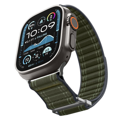 Curea Spigen WBF0 pentru Apple Watch 49mm / 46mm / 45mm / 44mm Series, Verde AMP10142